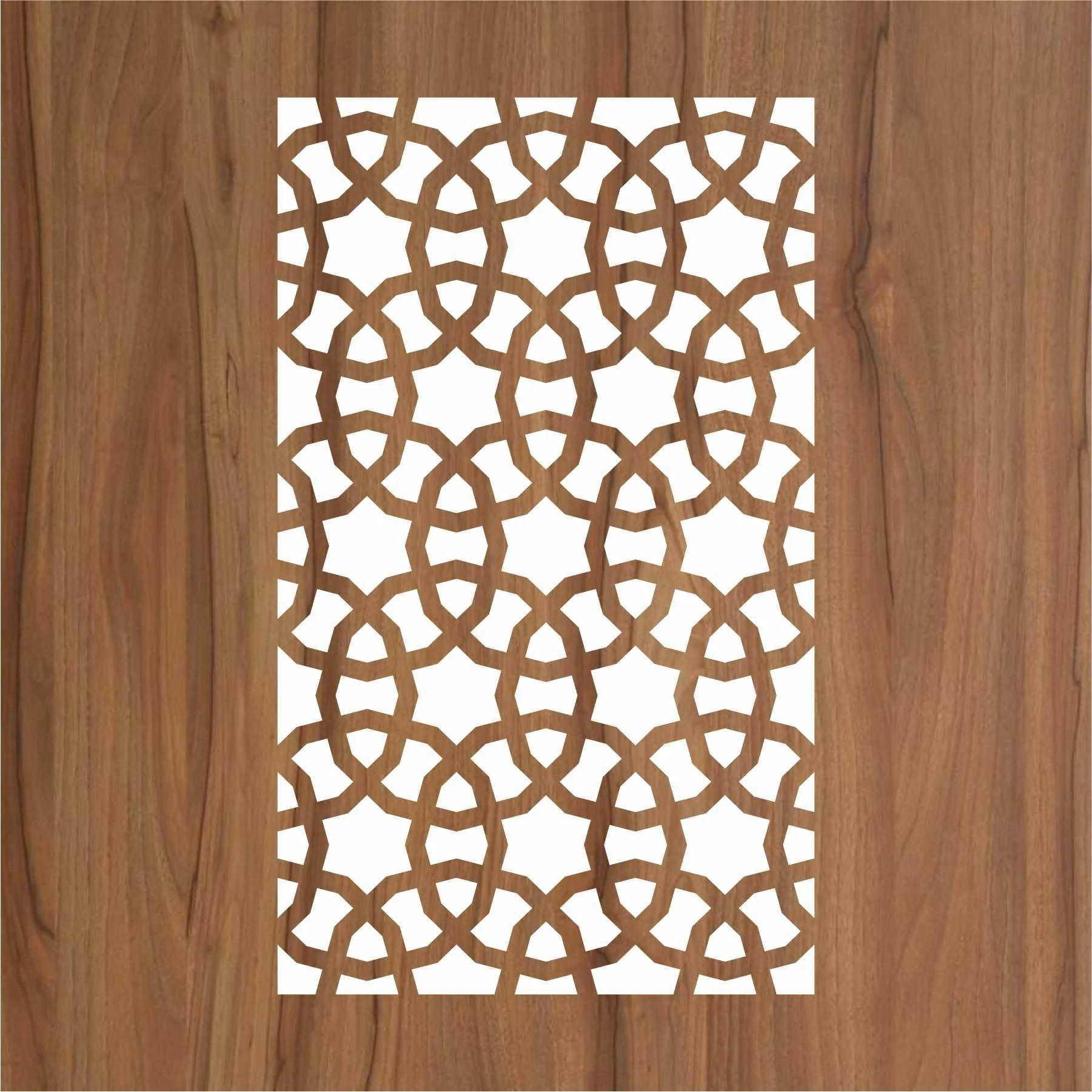Chainmail Pattern  Moroccan Fabric Reusable Stencil For Canvas And Wall Painting.ID#208E - Image 2